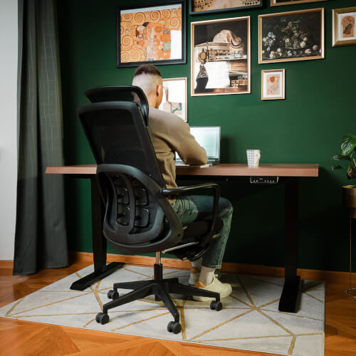 Ergonomická kancelářská židle Liftor Orca, černá